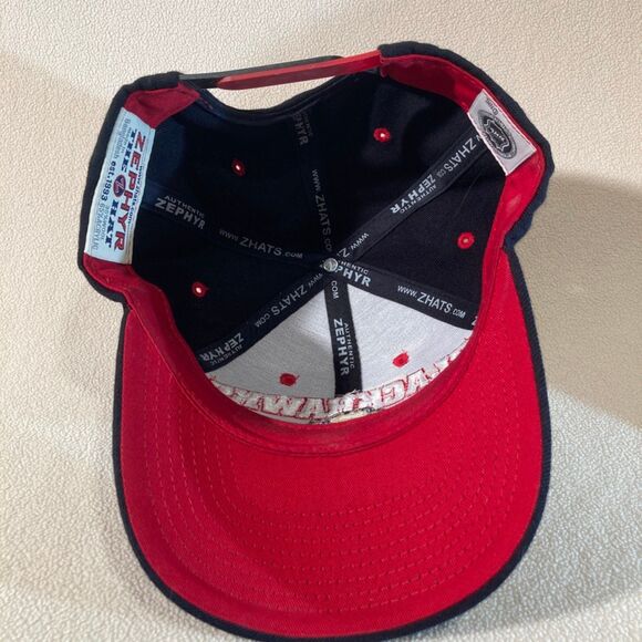 Chicago Blackhawks Hat Cap Black Red Zephyr The Hat Snap Back‎ NHL Hockey - Picture 4 of 7